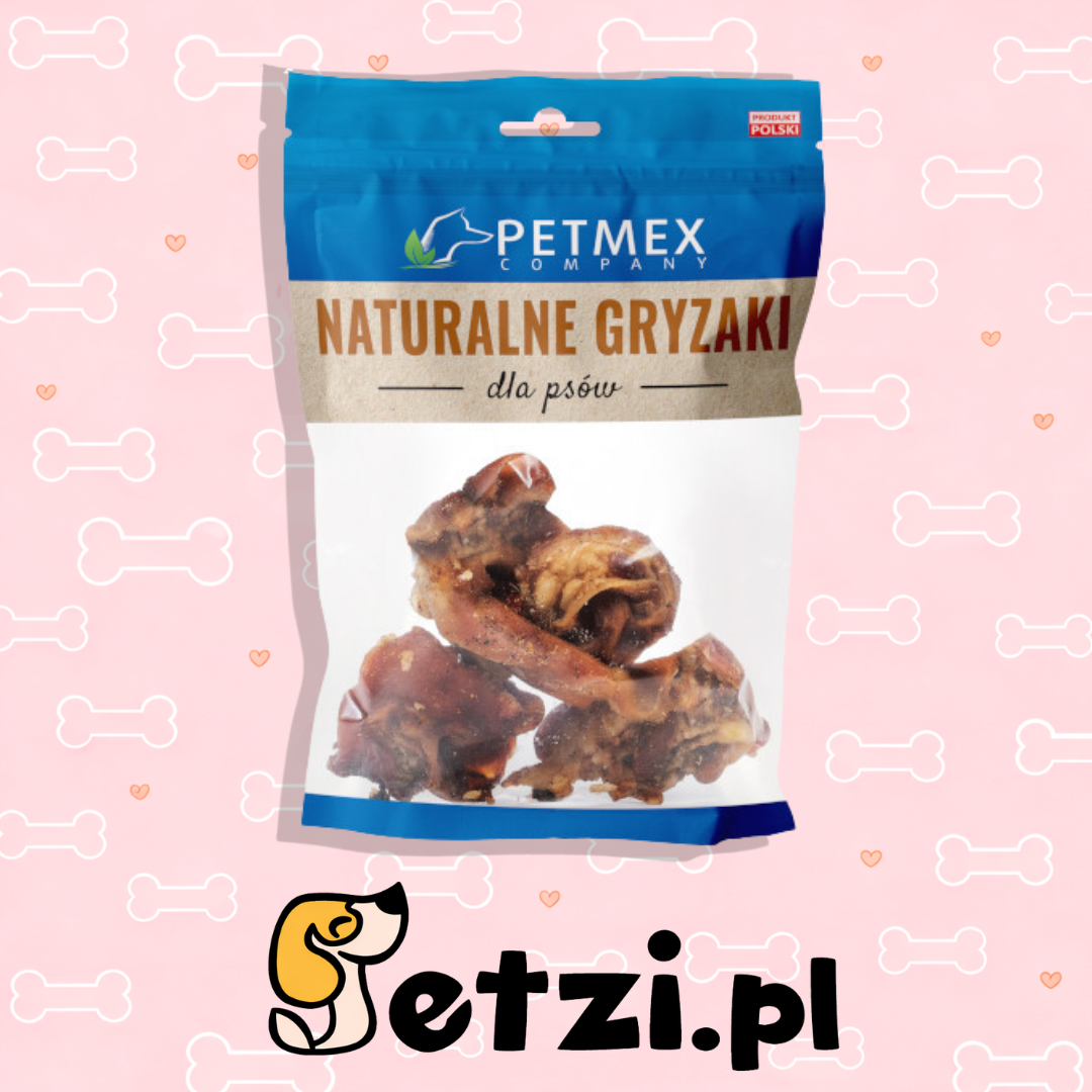 PETMEX UCHO WIEPRZOWE ŚRODKOWE 100G