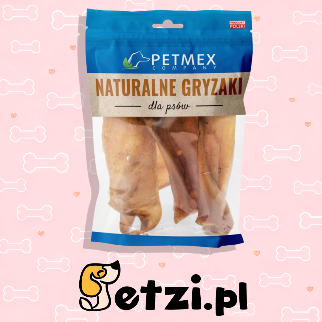 PETMEX UCHO WIEPRZOWE CIĘTE 100 G