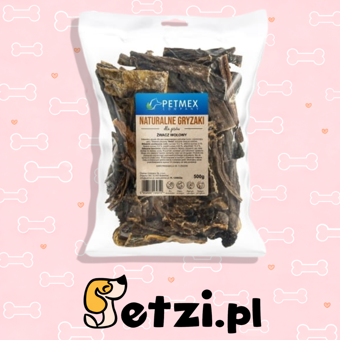 PETMEX ŻWACZ WOŁOWY 500G
