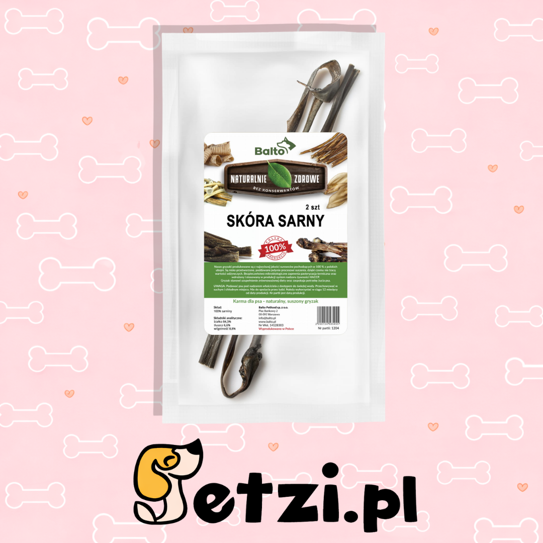 BALTO GRYZAK DLA PSA SKÓRA SARNY 2SZT