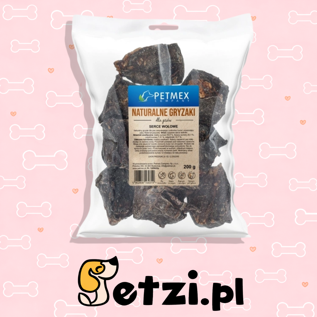 PETMEX SERCE WOŁOWE 200G