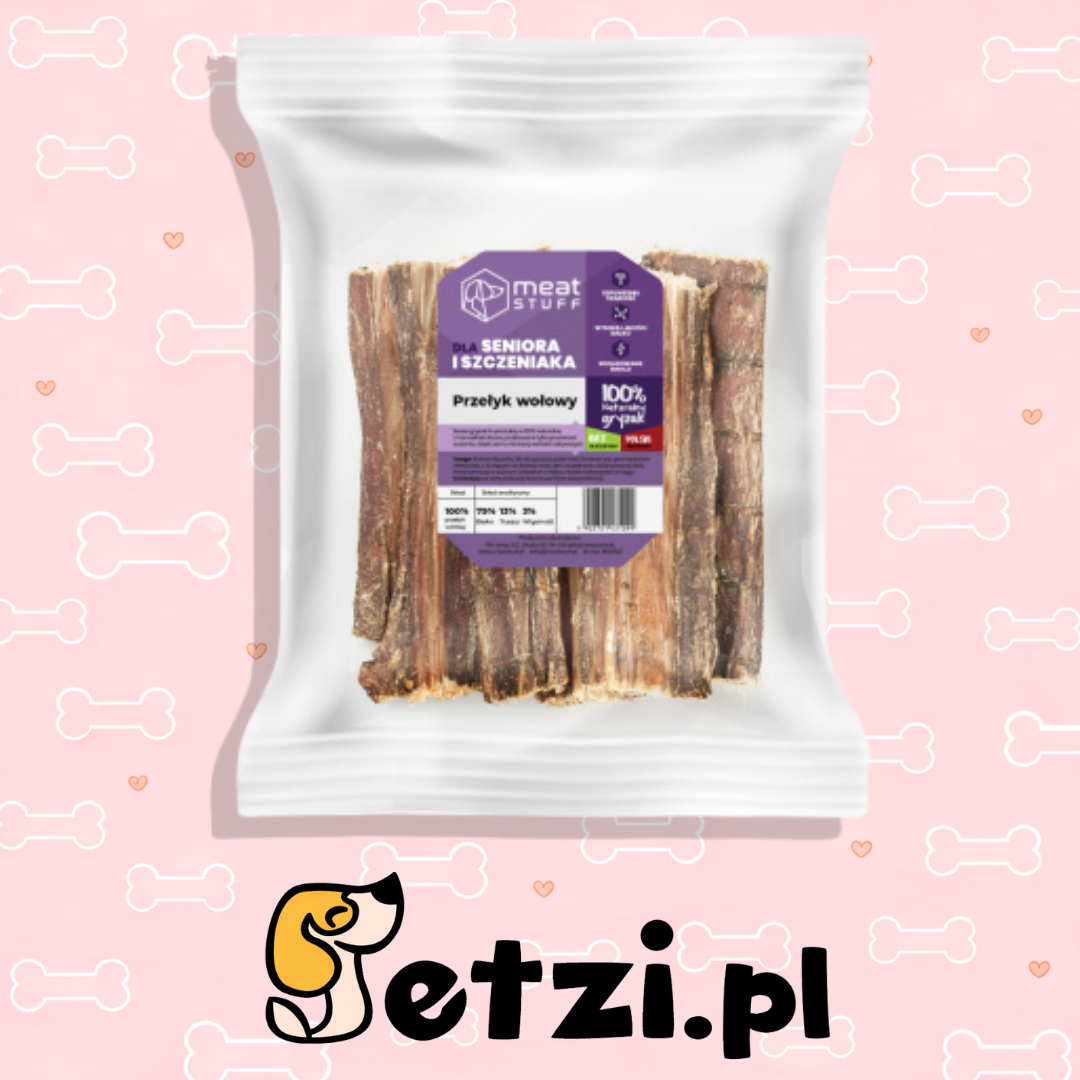 MEATSTUFF PRZEŁYK WOŁOWY KRÓTKI 250 G
