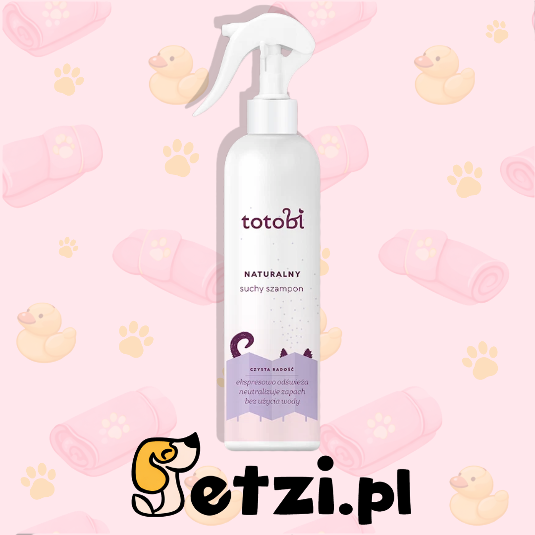 TOTOBI NATURALNY SUCHY SZAMPON 300ML - CZYSTOŚĆ, ŚWIEŻOŚĆ I PIELĘGNACJA W 3 MINUTY