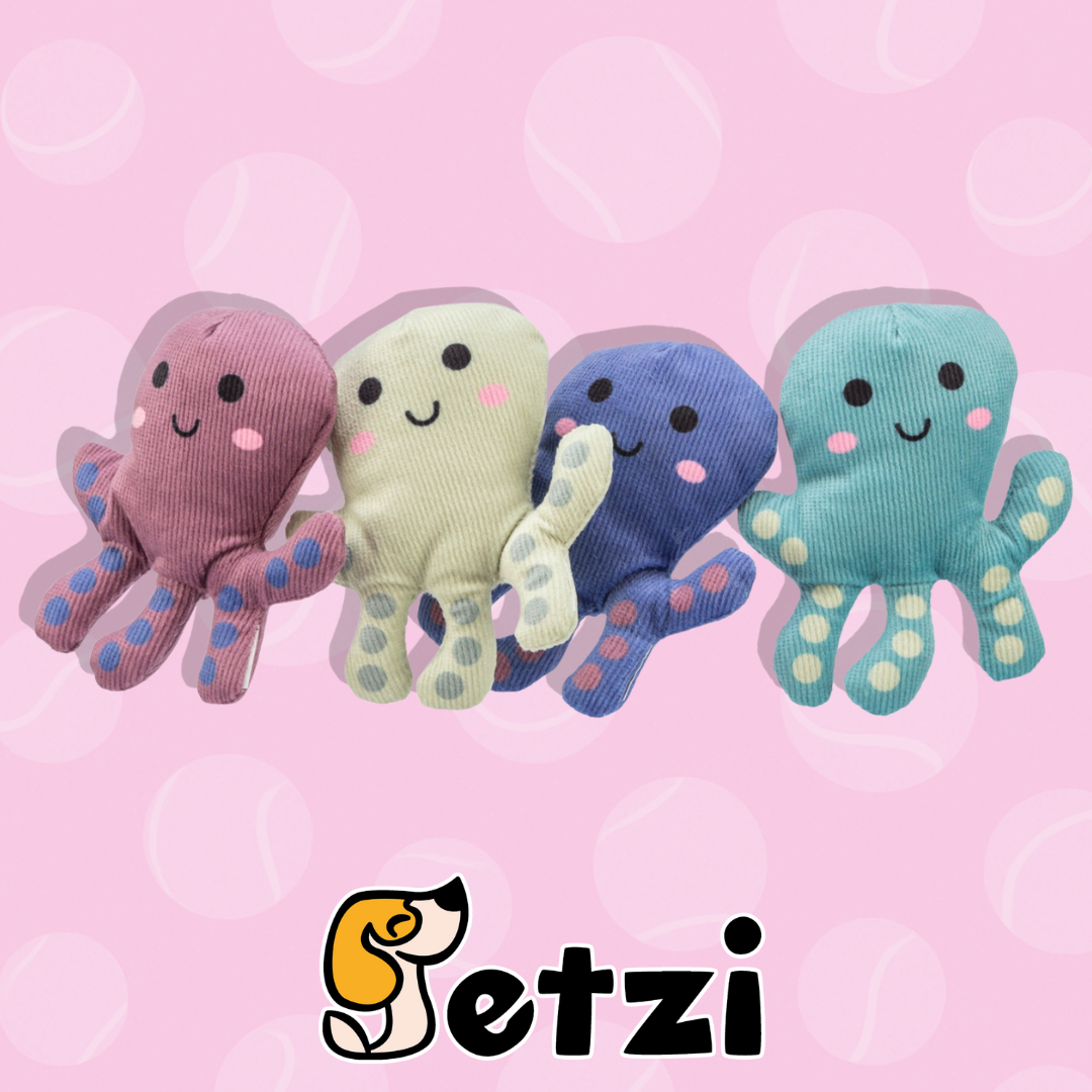 TRIXIE OŚMIORNICA ZABAWKA DLA KOTA Z KOCIMIĘTKĄ 10 CM
