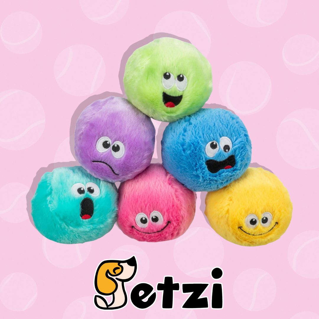 TRIXIE PLUSZOWA PIŁECZKA Z PISZCZAŁKĄ - 1 SZT., MIX KOLORÓW