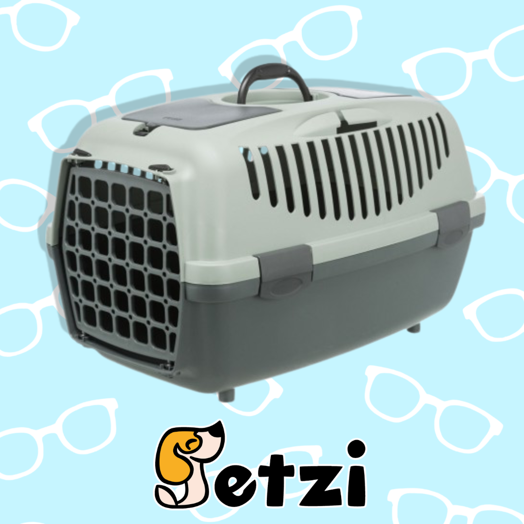 TRIXIE TRANSPORTER BE ECO CAPRI 2, ANTRACYT/SZARY/ZIELONY, 37 × 34 × 55 CM