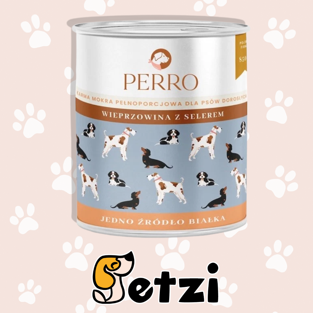 PERRO KARMA MOKRA DLA PSA - RÓŻNE SMAKI