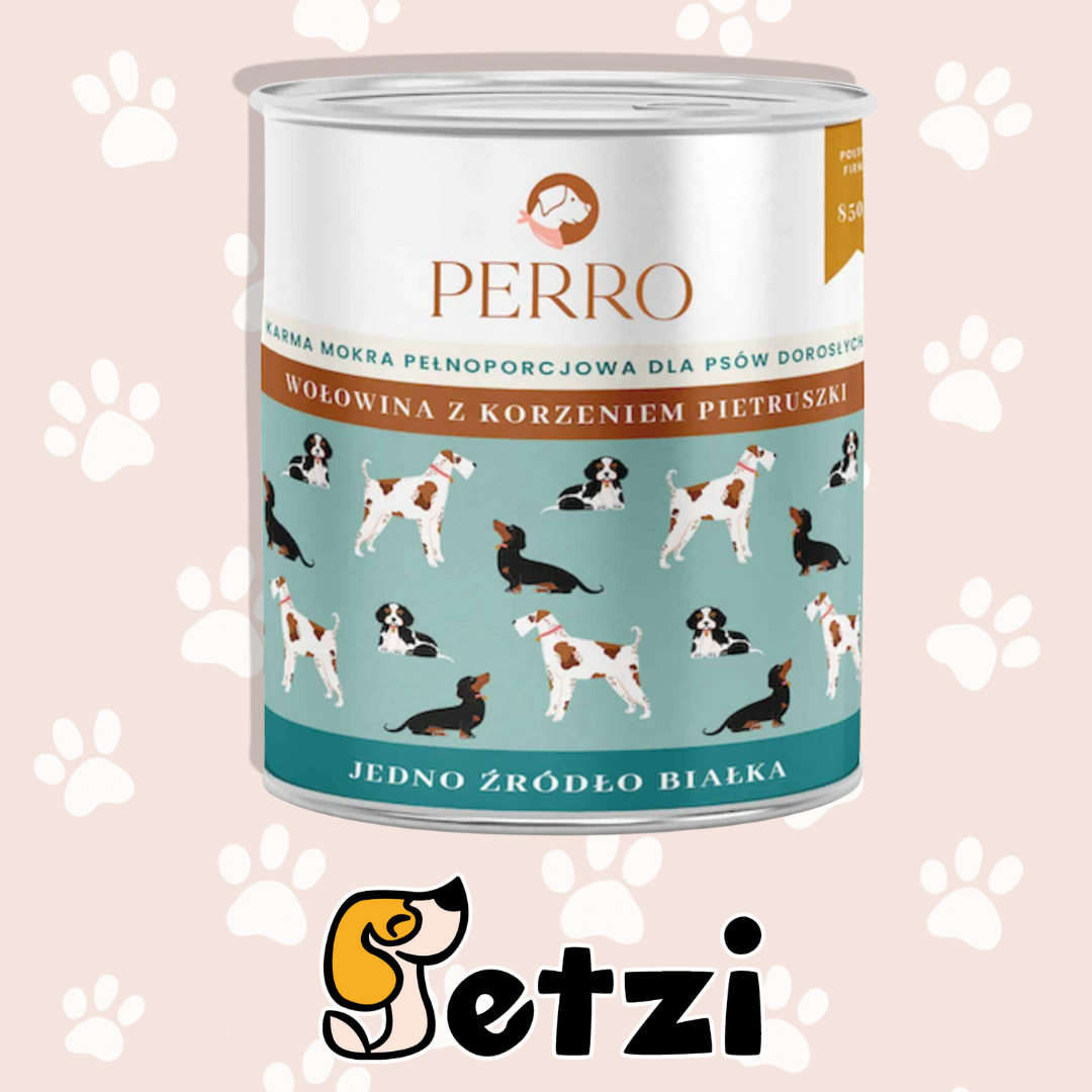 PERRO KARMA MOKRA DLA PSA - RÓŻNE SMAKI
