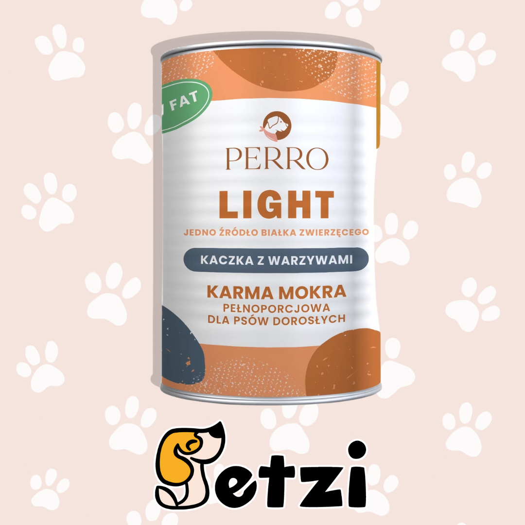PERRO LIGHT KARMA MOKRA DLA PSA - RÓŻNE SMAKI