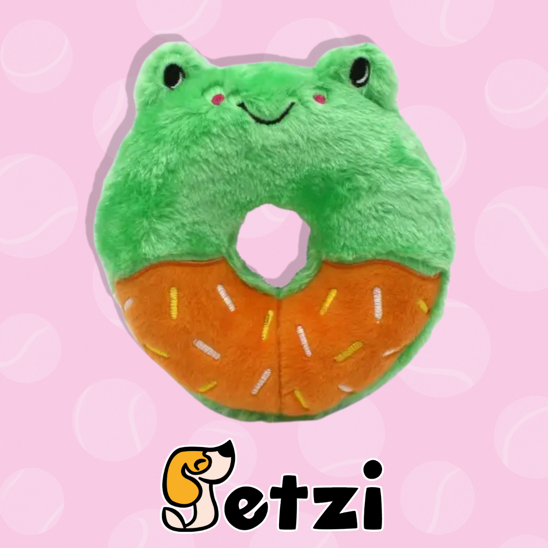 ZIPPY PAWS PLUSZ DONUTZ ŻABA