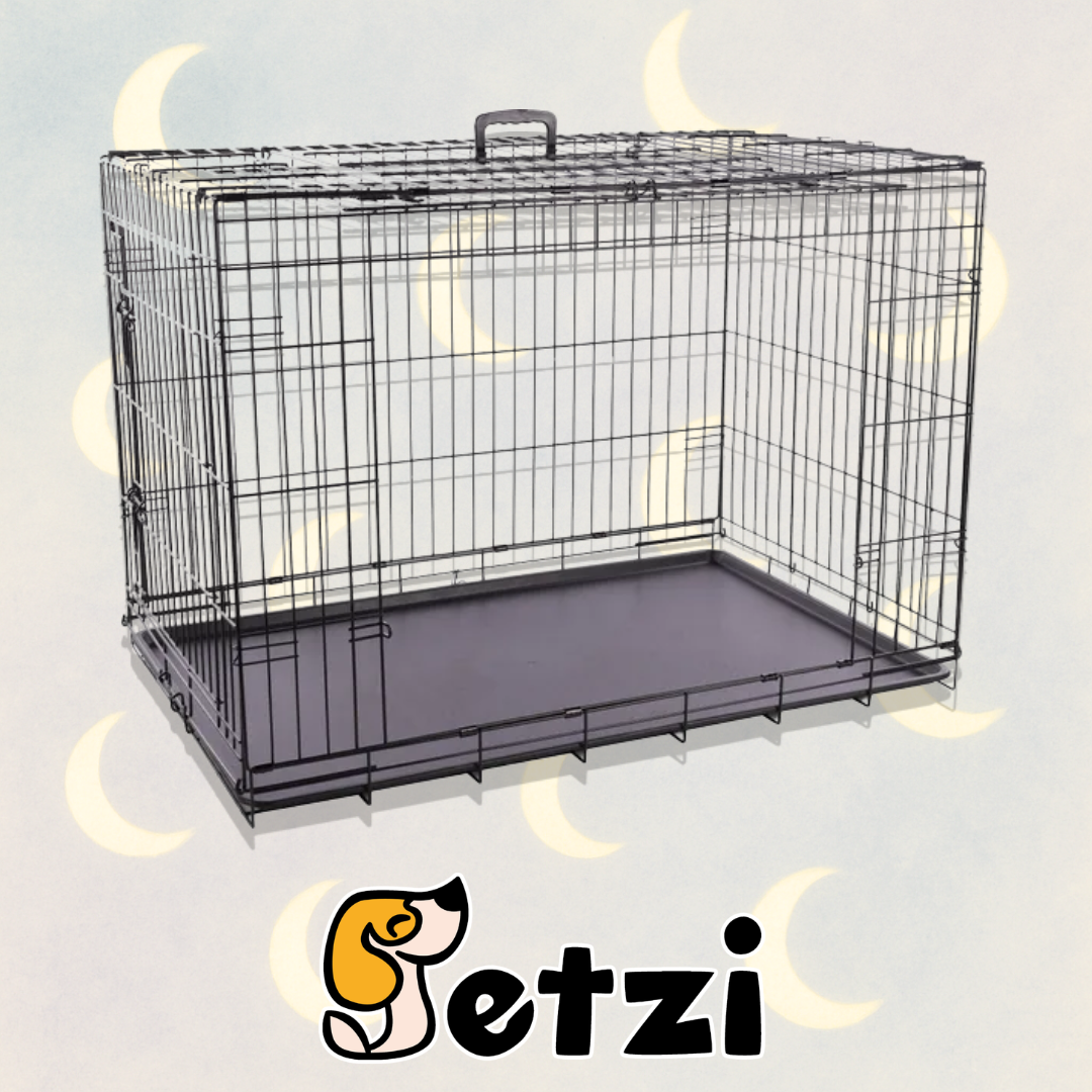 FLAMINGO WIRE CAGE NYO BLACK XL 108X71,5X76CM