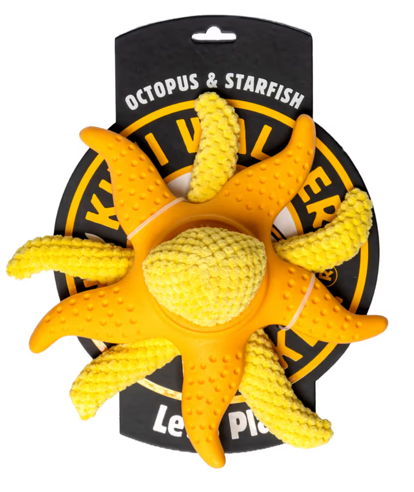 KIWI WALKER LET'S PLAY OCTOPUS STARFISH POMARAŃCZOWY