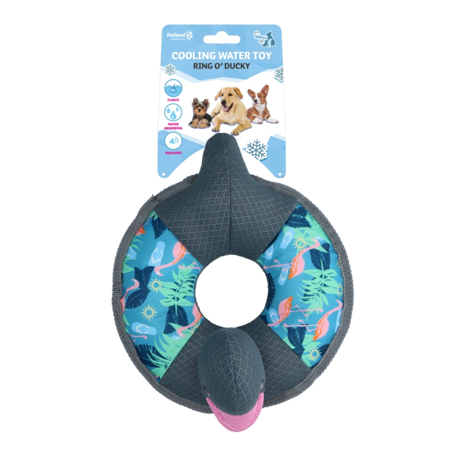 COOLPETS RING O'DUCKY FLAMINGO