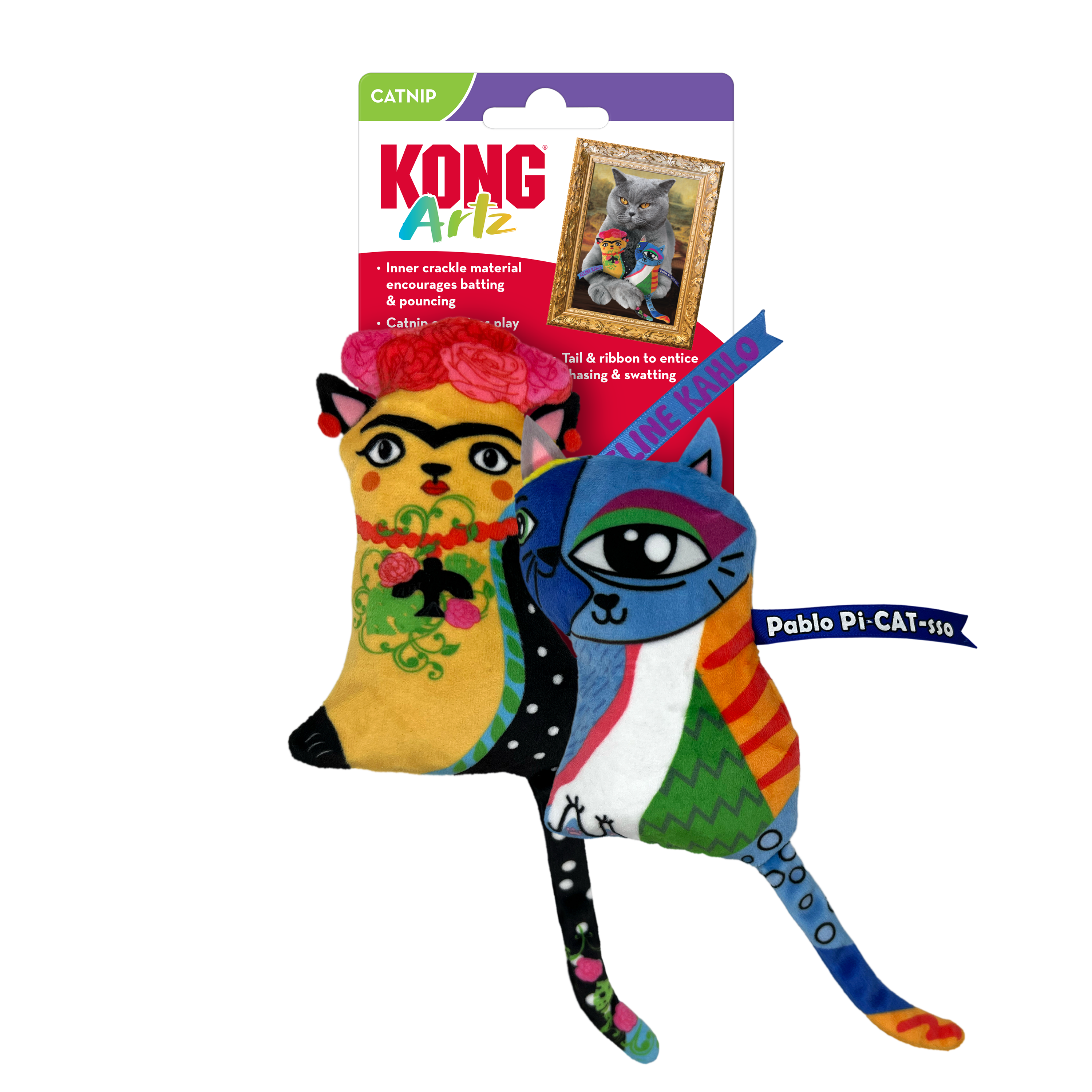 KONG ARTZ KAHLO / PICASSO 2-PK