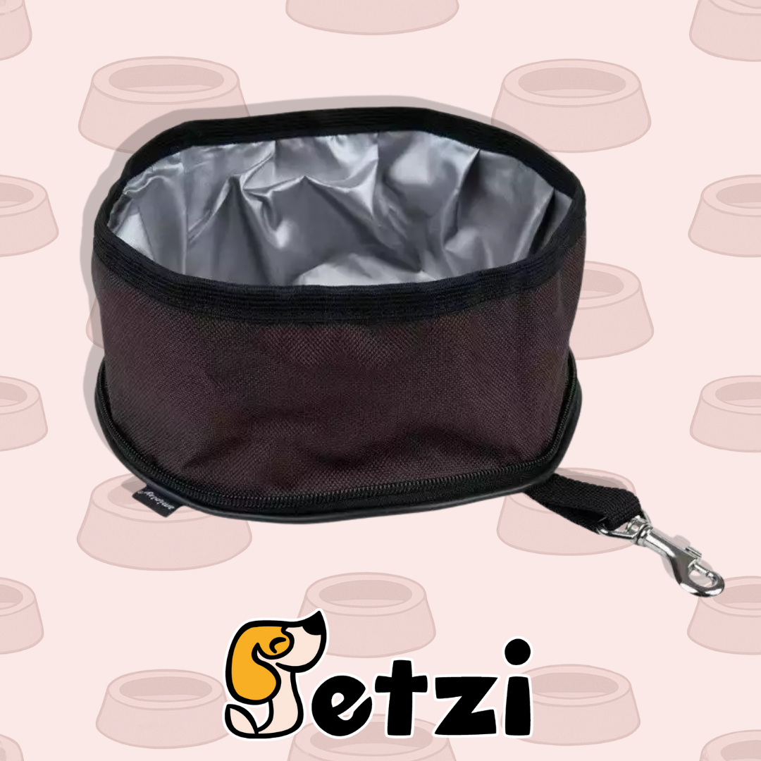 AMIPLAY MISKA PODRÓŻNA AMITRAVEL L/XL 450 ml BRĄZOWY