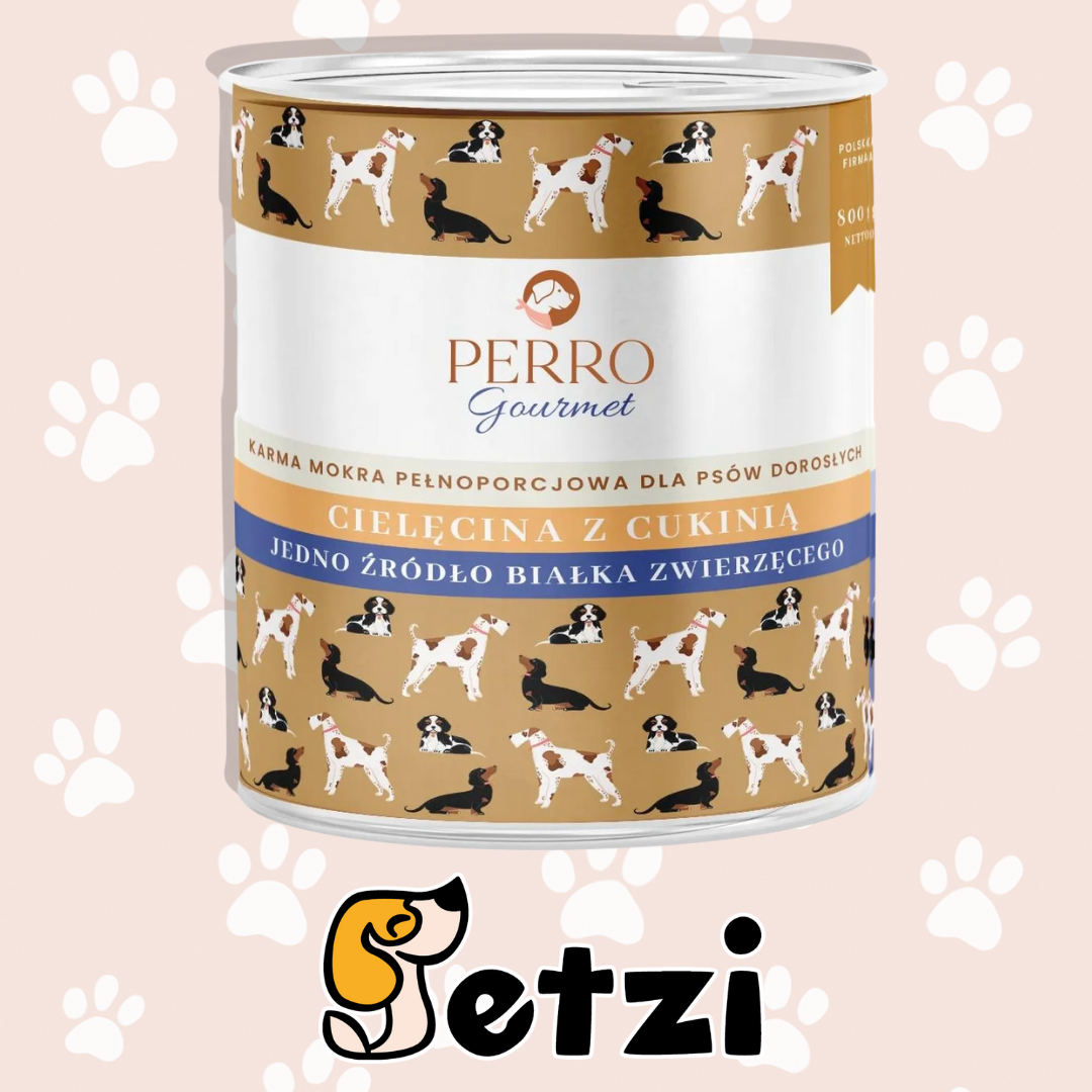 PERRO GOURMET KARMA MOKRA DLA PSA - RÓŻNE SMAKI