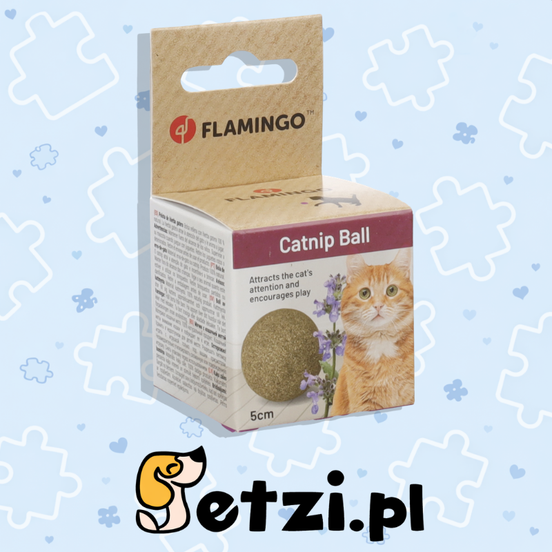 FLAMINGO CATNIP BALL