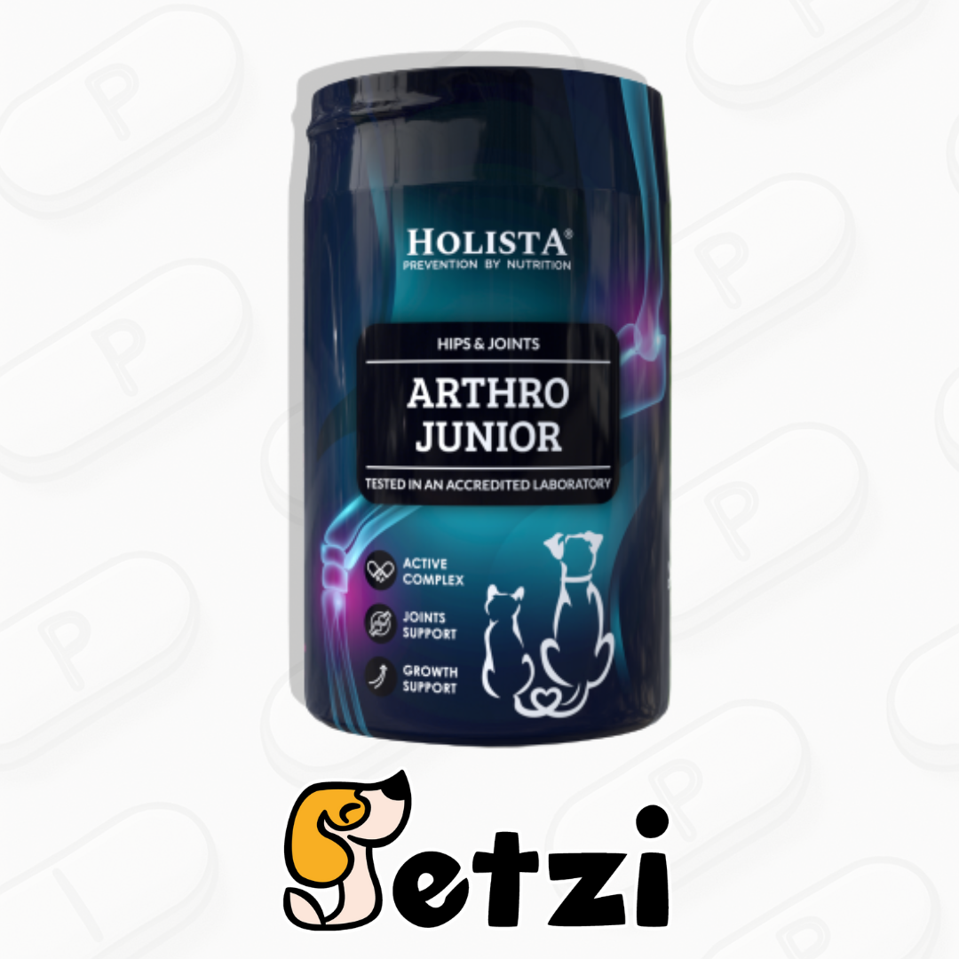 HOLISTA ARTHRO JUNIOR - SUPLEMENT NA STAWY DLA SZCZENIĄT, 200 G