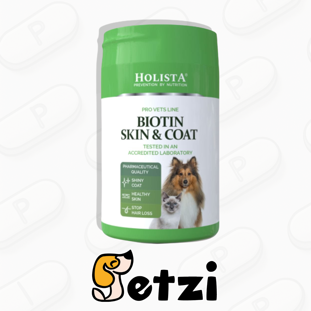 HOLISTA BIOTIN SKIN & COAT - SIERŚĆ I SKÓRA, 200G / 90 TABL.
