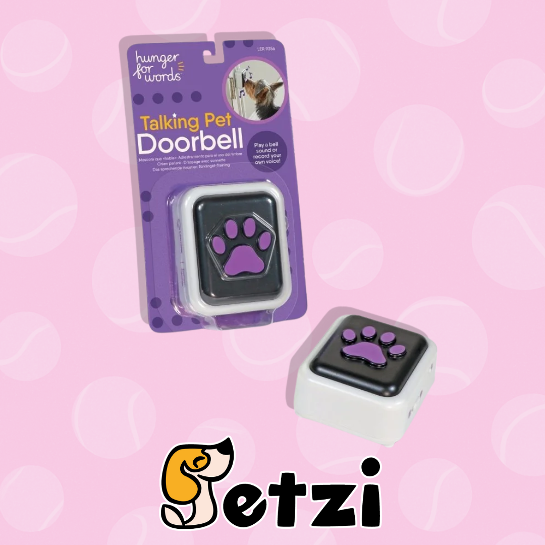 HUNGER FOR WORDS TALKING PET DOORBELL - DZWONEK DO DRZWI