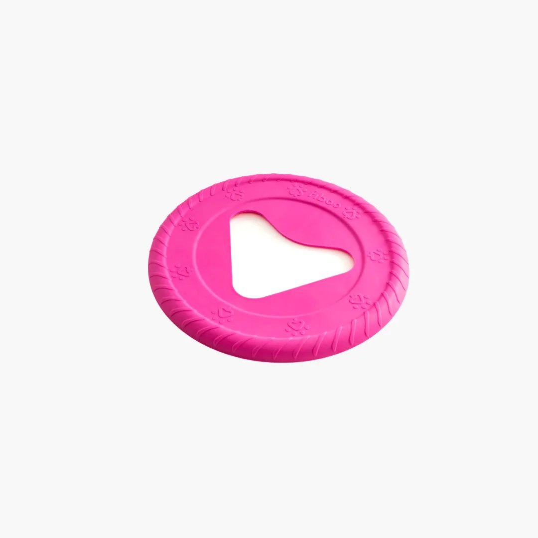 FIBOO FRISBOO MINI - RÓŻOWY Ø 17 CM PŁYWAJĄCE, ELASTYCZNE