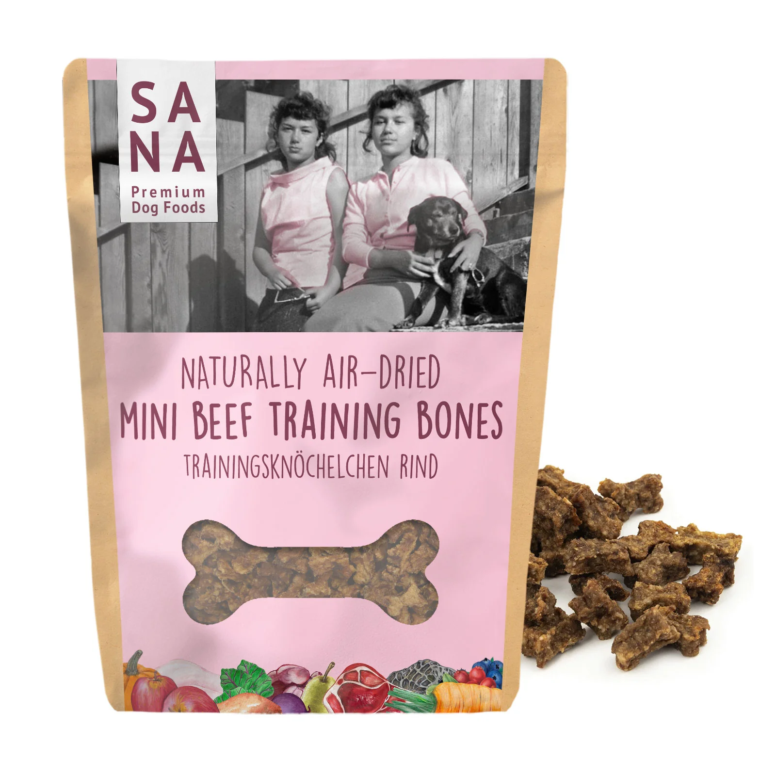 SANADOG PRZYSMAK TRENINGOWY DLA PSA WOŁOWINA 100G