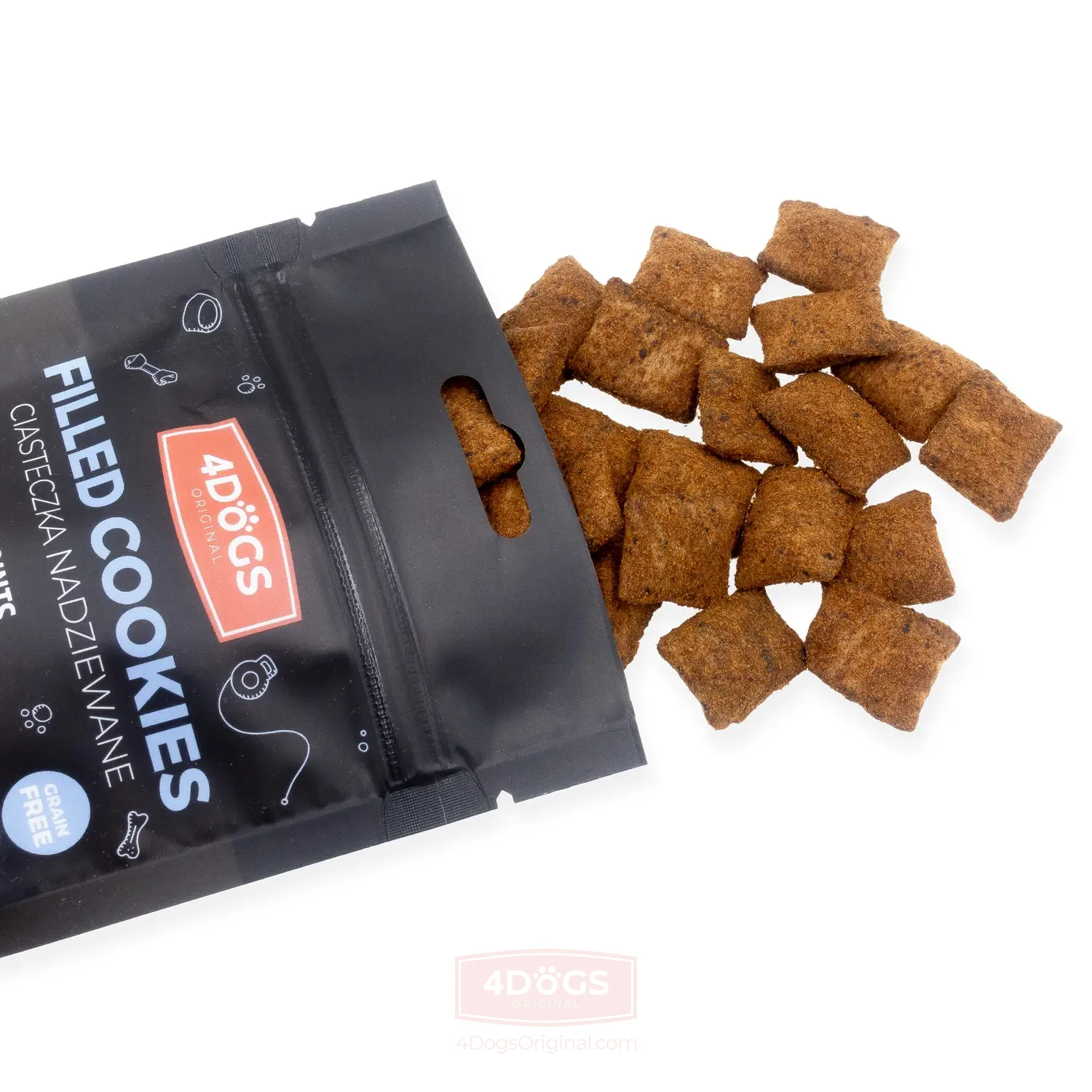 4DOGS COLLAGEN LINE CIASTECZKA NADZIEWANE STAWY 60G