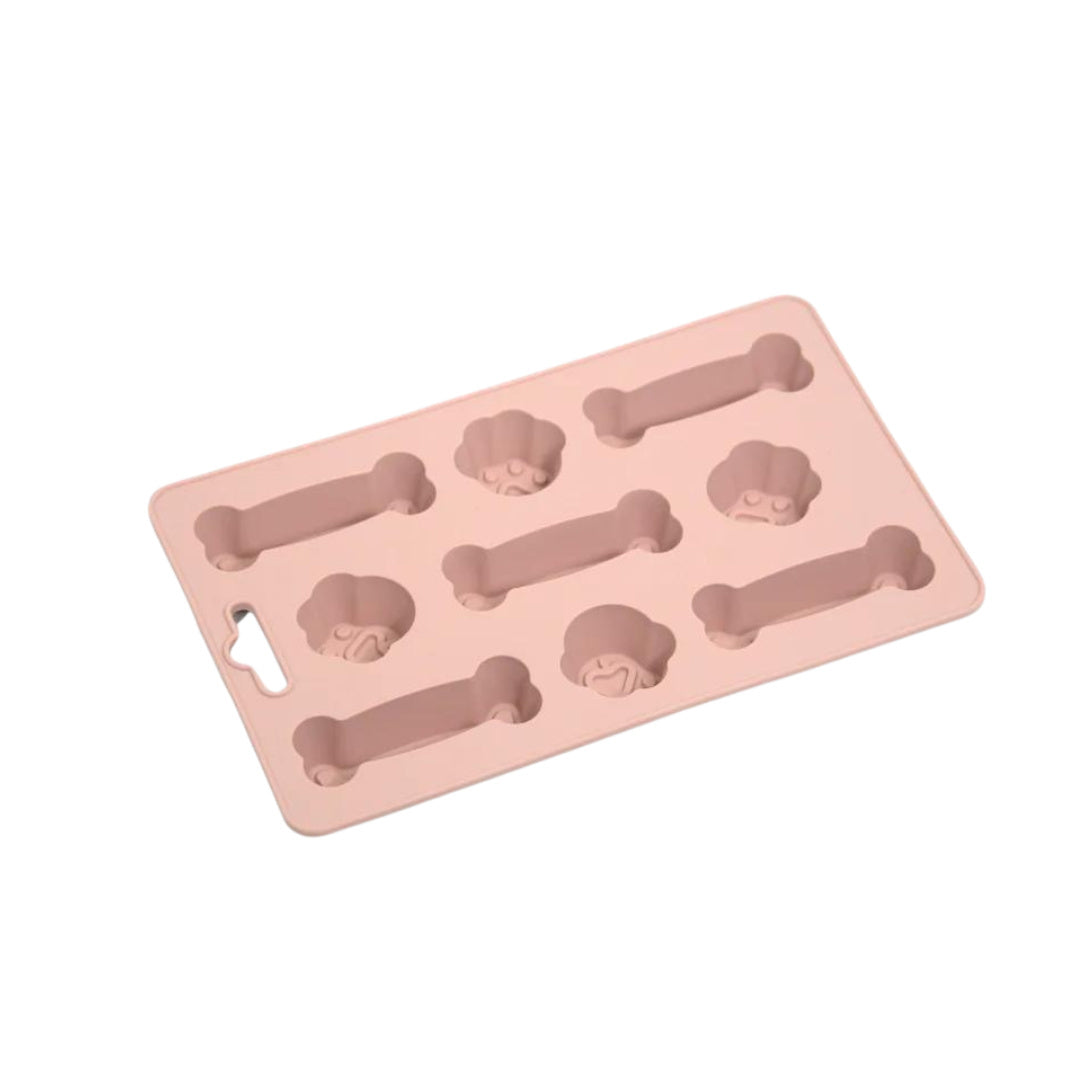 FIBOO ICEBOO - RÓŻOWY FOREMKA NA DOMOWE LODY 13 × 21 CM