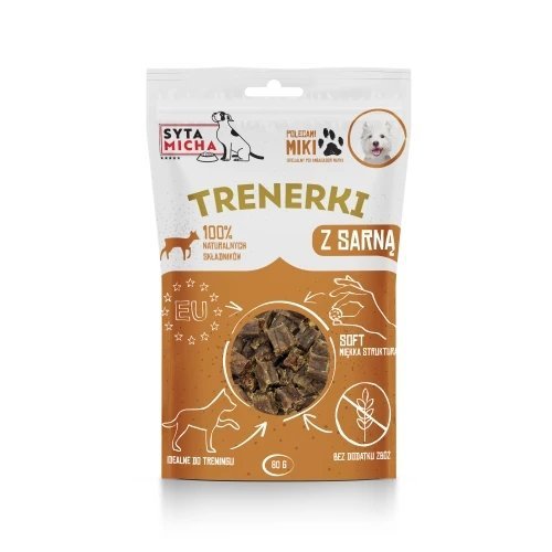 SYTA MICHA PRZYSMAKI DLA PSA TRENERKI Z SARNĄ 80G