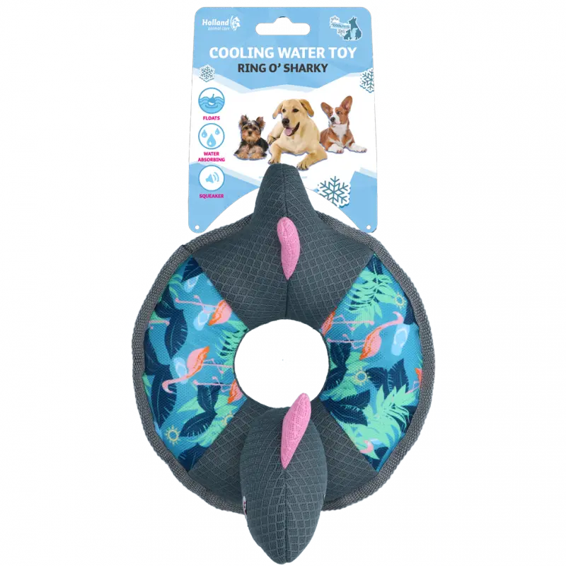 COOLPETS RING O' SHARKY FLAMINGO