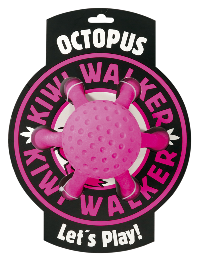 KIWI WALKER LET'S PLAY OCTOPUS MAXI RÓŻOWA