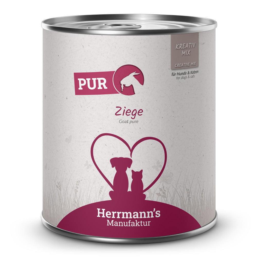 HERRMANN'S MANUFAKTUR KREATIV MIX ZIEGE PUR - 100% KOZINA (800G)