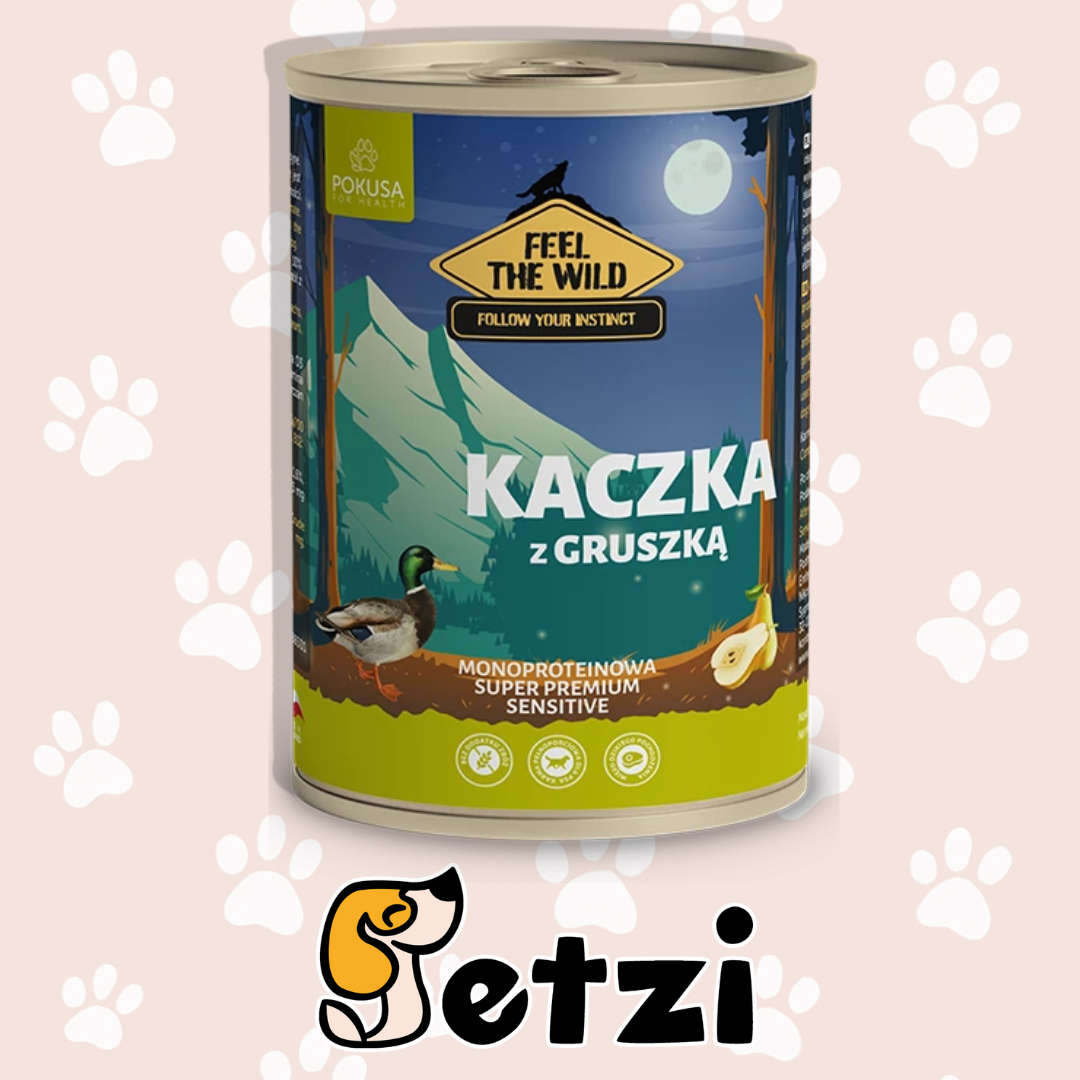 POKUSA FEEL THE WILD – KARMA MOKRA DLA PSA - RÓŻNE SMAKI