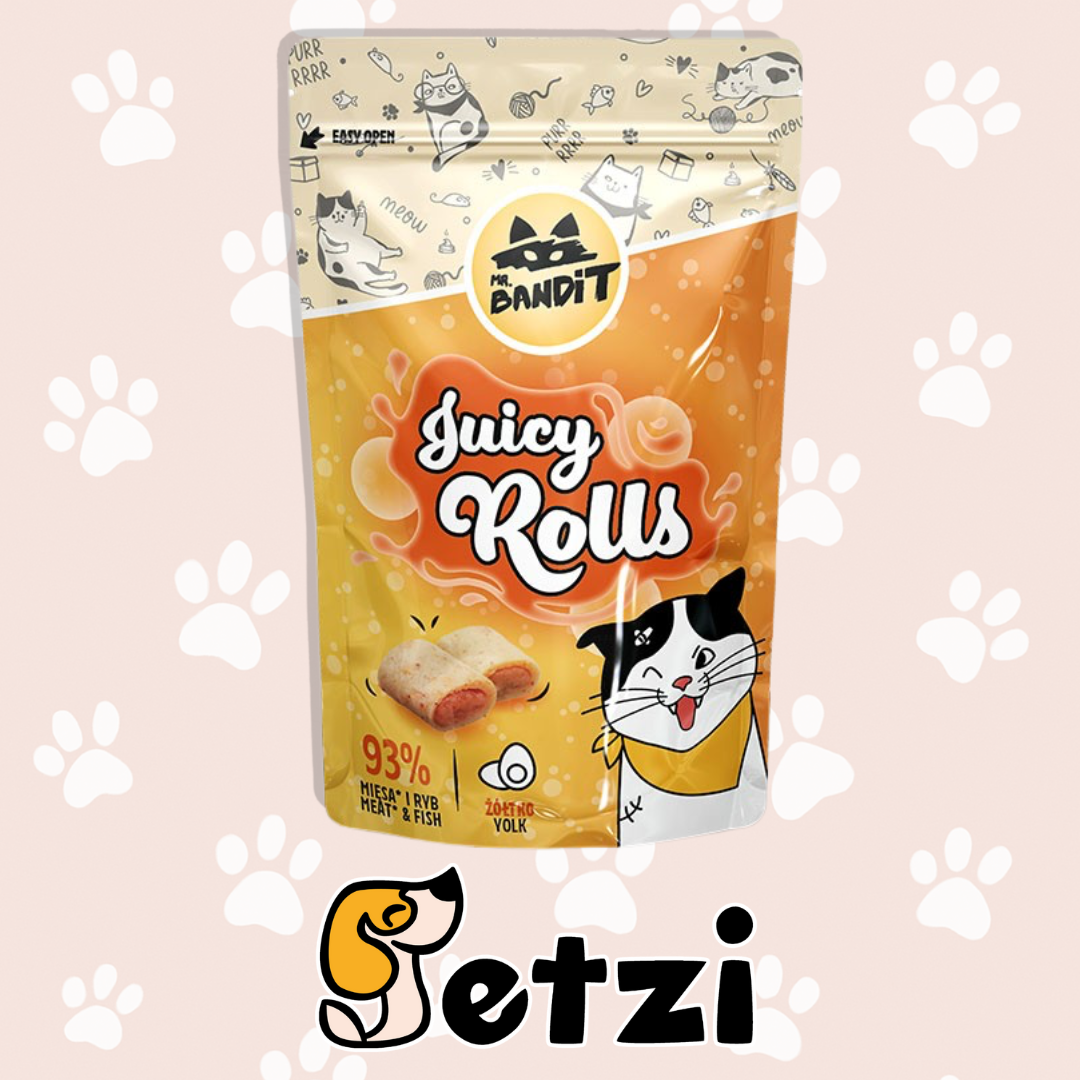 MR. BANDIT JUICY ROLLS PRZYSMAK DLA KOTA - RÓŻNE RODZAJE