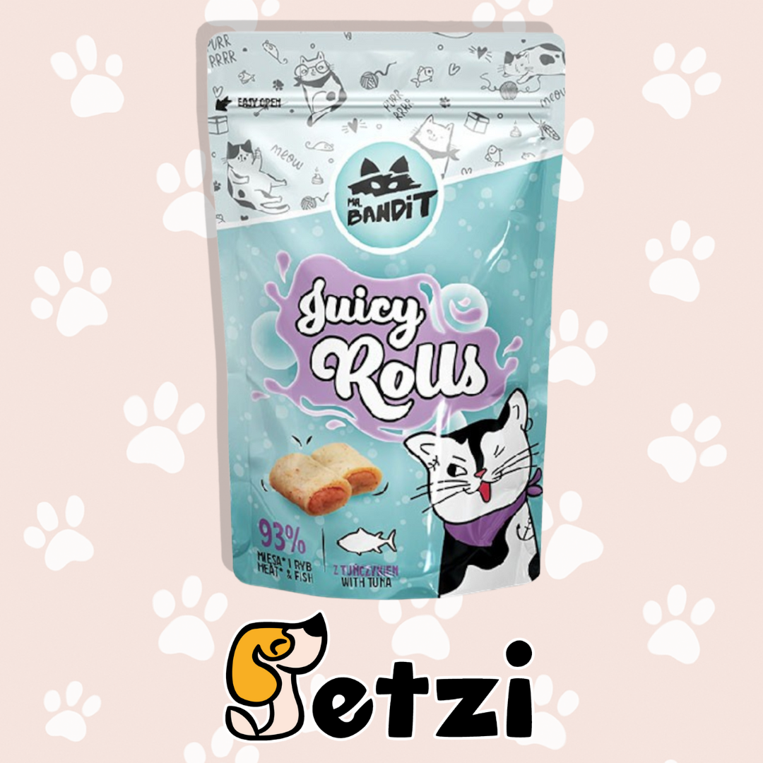 MR. BANDIT JUICY ROLLS PRZYSMAK DLA KOTA - RÓŻNE RODZAJE