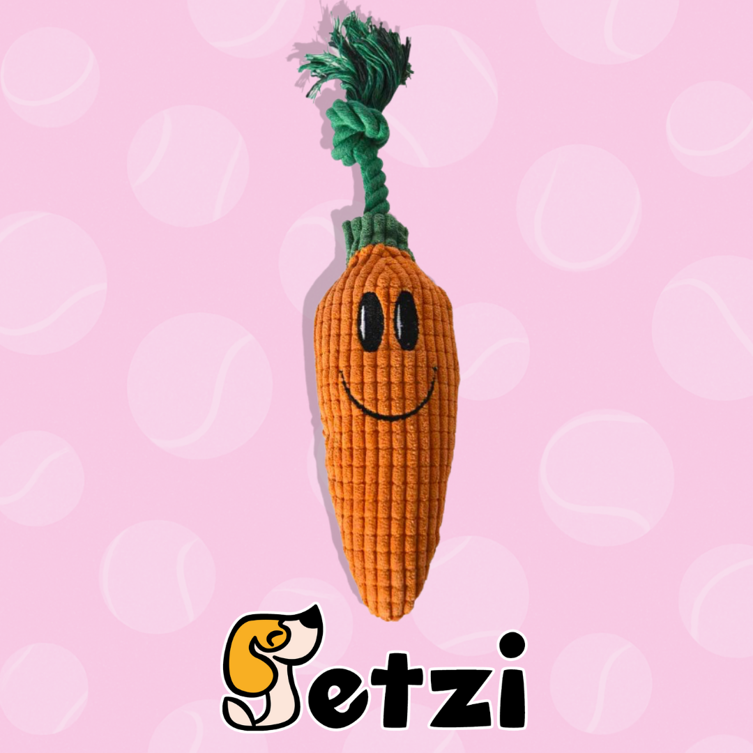 BUBA MARCHEWKA PLUSZOWA ZE SZNUREM