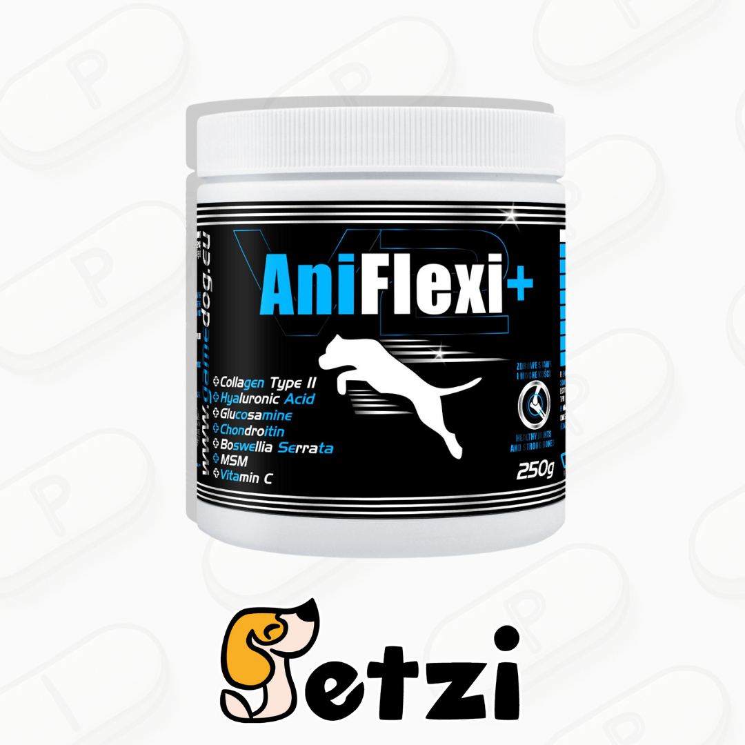 GAME DOG ANIFLEXI+ V2 – SUPLEMENT NA STAWY DLA PSA – 150G / 250G