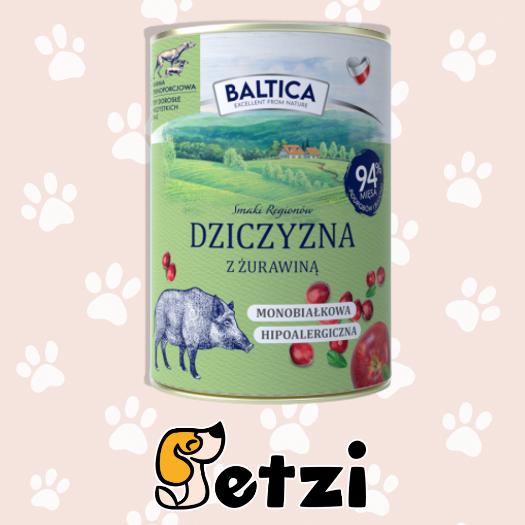 BALTICA KARMA MOKRA DLA PSA - RÓŻNE SMAKI