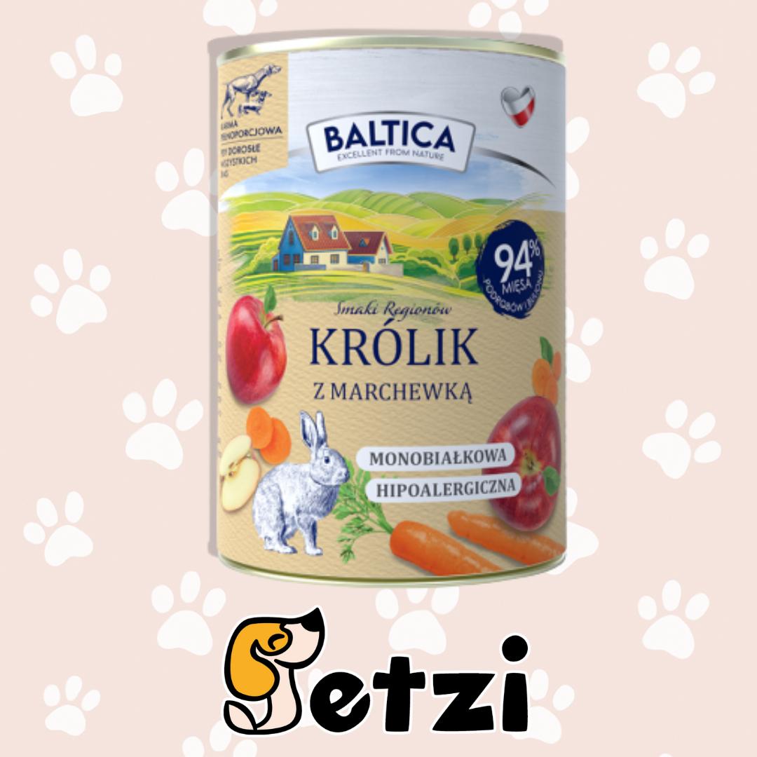 BALTICA KARMA MOKRA DLA PSA - RÓŻNE SMAKI