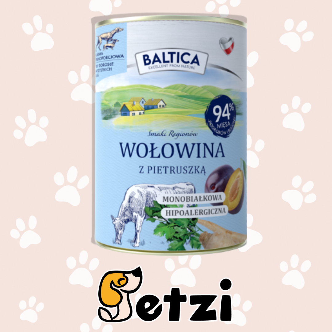 BALTICA KARMA MOKRA DLA PSA - RÓŻNE SMAKI