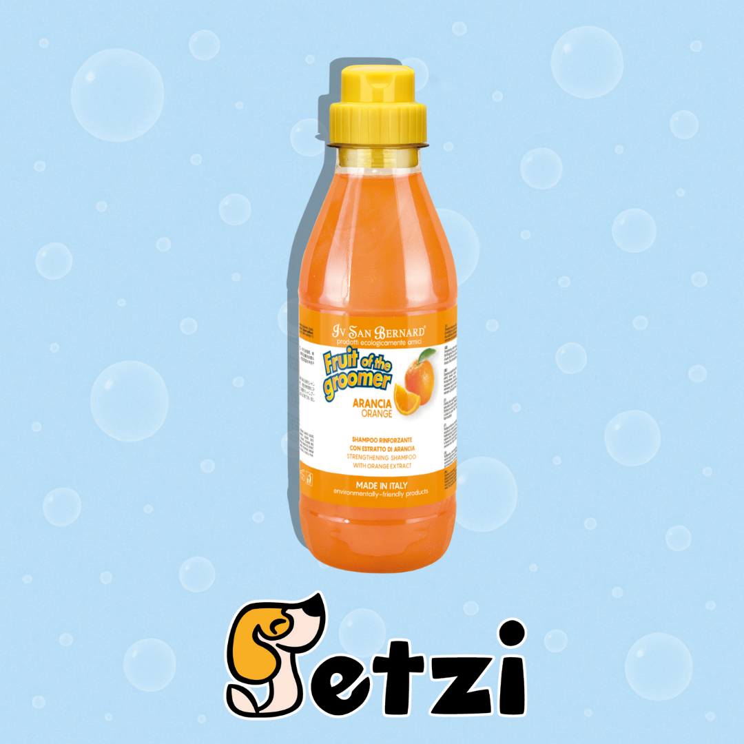IV SAN BERNARD FRUIT OF THE GROOMER SHAMPOO – PROFESJONALNY SZAMPON DLA PSA I KOTA – RÓŻNE RODZAJE