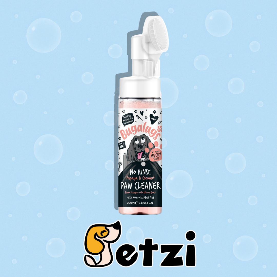 BUGALUGS NO RINSE PAW CLEANER 200ML – PIANKA DO CZYSZCZENIA ŁAP, BEZ SPŁUKIWANIA – RÓŻNE ZAPACHY