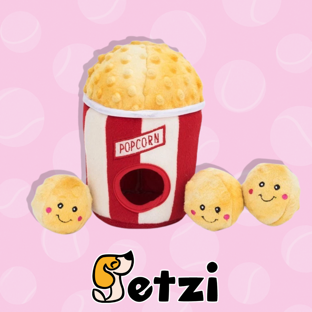 ZIPPY PAWS NORKA KUBEŁEK POPCORNU
