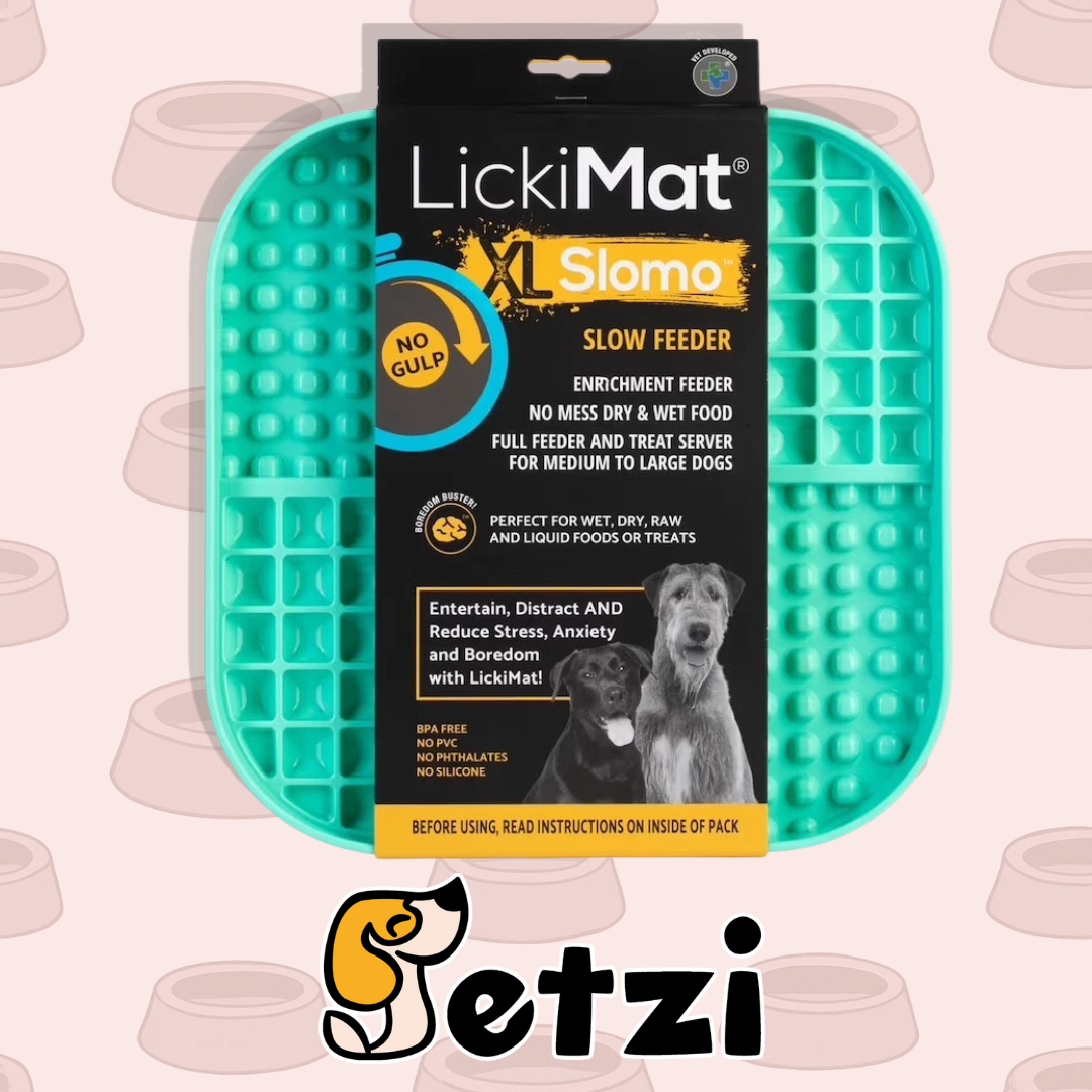 LICKIMAT SLOMO XL - MATA DO LIZANIA DLA ŚREDNIEGO I DUŻEGO PSA, TWARDA - RÓŻNE KOLORY