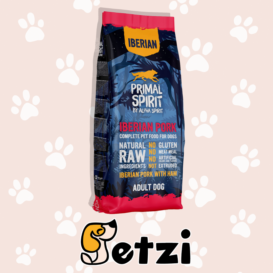 PRIMAL SPIRIT IBERIAN - KARMA SUCHA DLA PSA TŁOCZONA NA ZIMNO - MIĘKKIE CHRUPKI!