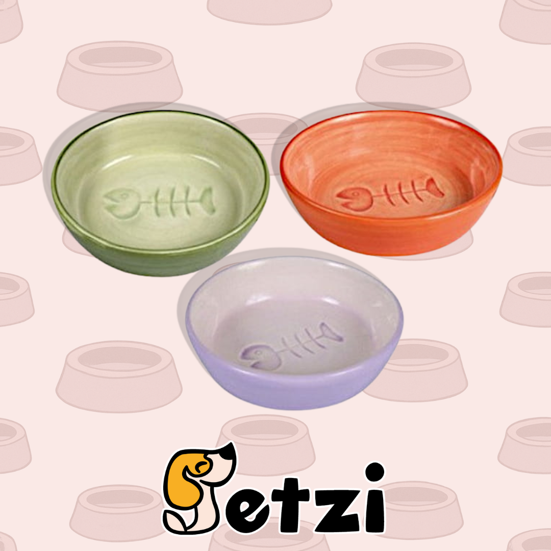 TRIXIE MISKA CERAMICZNA DLA KOTA 200ML/13CM KOLORY
