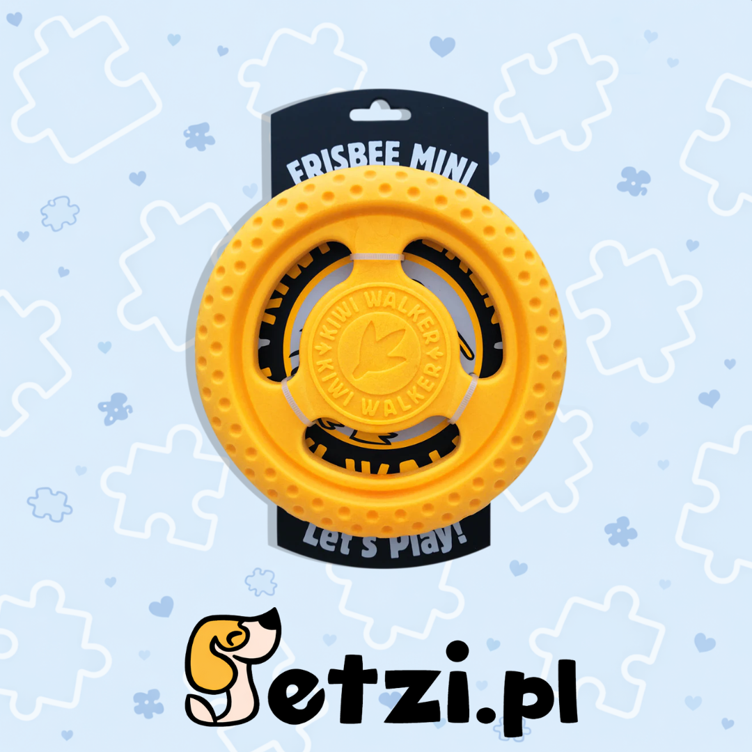 KIWI WALKER LET'S PLAY! FRISBEE MINI POMARAŃCZOWE