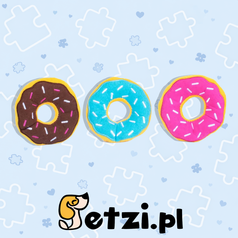 ZIPPY PAWS MINIZ 3PACK DONUTZ