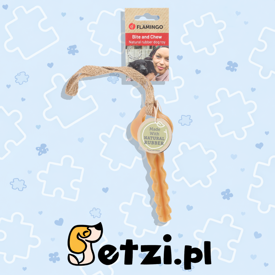 FLAMINGO DT GUMA RUBBER KEY BROWN 33X6,5X2,6CM