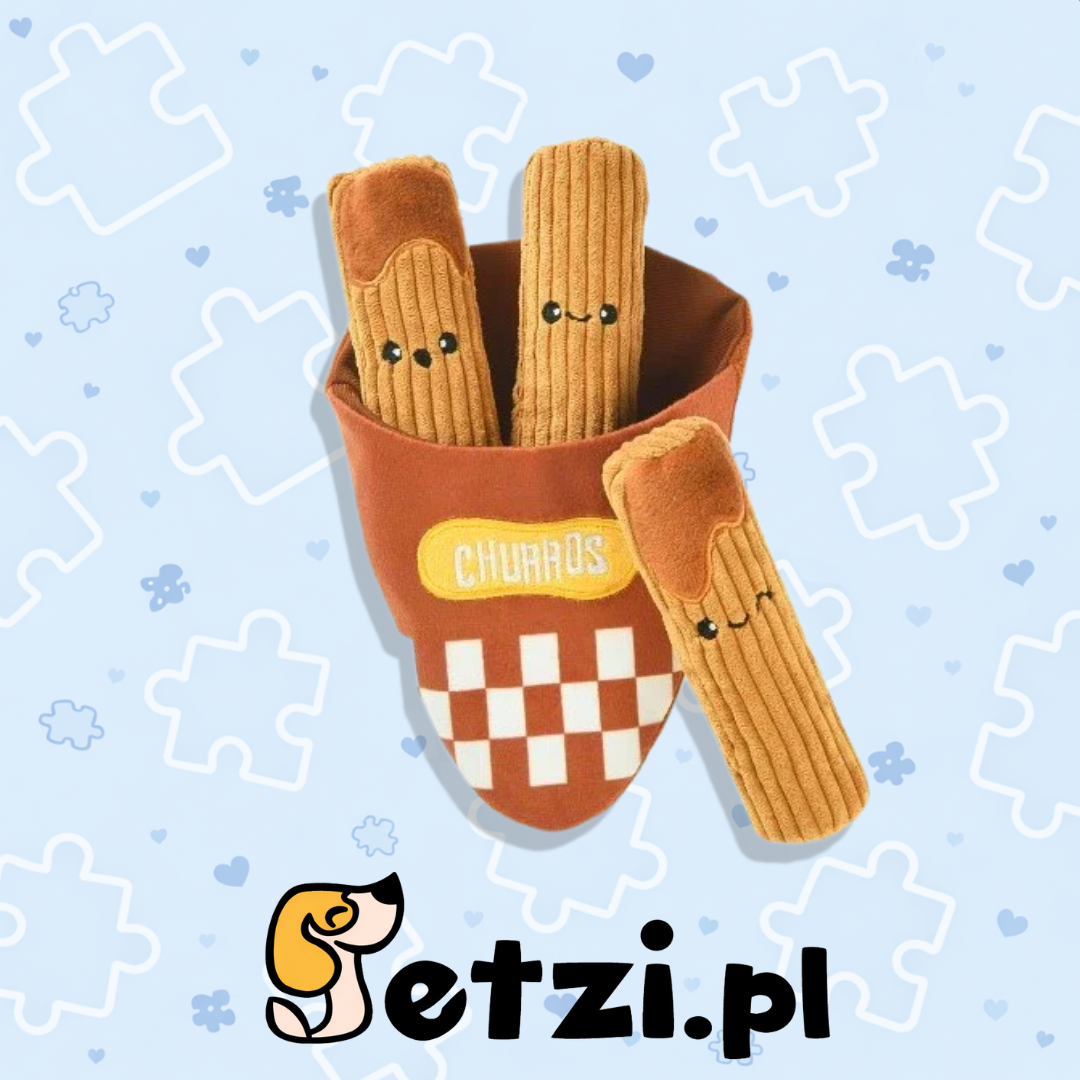 HUGSMART FOOD PARTY CHURROS - PLUSZAK DLA PSA